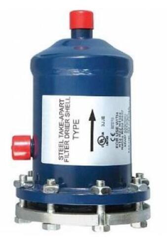 DESCRIPTION: (1) REPLACEMENT FILTER SHELL BRAND/MODEL: GRAINGER/6AXC8 INFORMATION: R-22 CAPACITY: 28 TONS/WORKING PRESSURE: 500 PSIG RETAIL$: 470.22 S