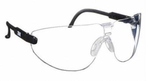 DESCRIPTION: (1) PACK OF (20) SAFETY GLASSES BRAND/MODEL: 3M/15100-00000-20 INFORMATION: CLEAR/POLYCARBONATE LENS/BLACK RETAIL$: 280.80 PER PK OF 20 S