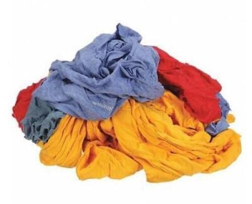 DESCRIPTION: (1) CLOTH RAG BRAND/MODEL: GRAINGER/G440025PC INFORMATION: ASSORTED/MULTI-COLOR RETAIL$: 38.56 SIZE: 25 LBS QTY: 1