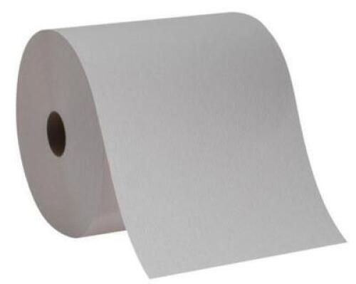 DESCRIPTION: (1) PACK OF (6) PROFESSIONAL RECYCLED PAPER TOWEL ROLL BRAND/MODEL: GEORGIA PACIFIC/26601 INFORMATION: WHITE/1-PLY RETAIL$: 50.71 PER PK