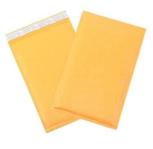 DESCRIPTION: (1) PACK OF (100) PREMIUM CUSHION BUBBLE MAILER BRAND/MODEL: CUSHION-AIR.BUM4XX100 INFORMATION: YELLOW/SELF-SEALING RETAIL$: 59.99 PER PK