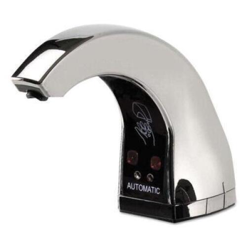DESCRIPTION: (2) COUNTER DISPENSER BRAND/MODEL: KIMBERLY-CLARK/47604 INFORMATION: CHROME/TOUCHLESS RETAIL$: 77.90 EACH SIZE: 2.12" X 4.25" X 5.56" QTY