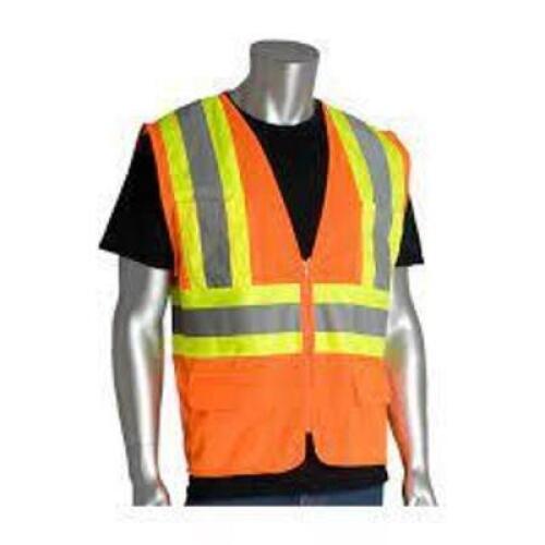 DESCRIPTION: (4) HI VIS SAFETY VEST BRAND/MODEL: PIP INFORMATION: ORANGE RETAIL$: $15.00 EA SIZE: XL QTY: 4