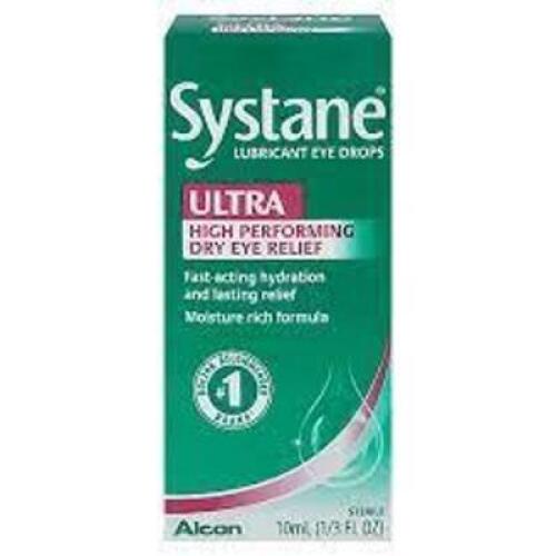 DESCRIPTION: (4) PACKS OF (6) DRY EYE RELIEF DROPS BRAND/MODEL: SYSTANE ULTRA RETAIL$: $13.59 EA SIZE: 0.33 OZ QTY: 4