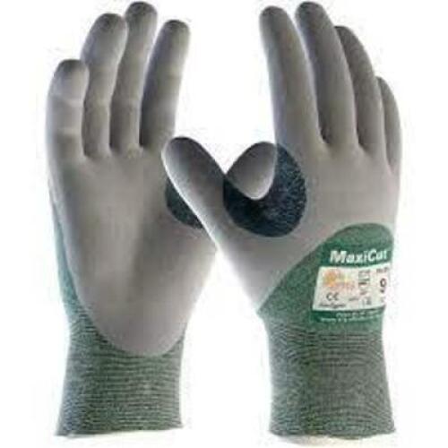 DESCRIPTION: (24) PAIRS OF MICRO-FOAM NITRILE COATED GLOVES BRAND/MODEL: PIP MAXICUT #18-575 RETAIL$: $8.00 EA SIZE: SIZE XXL QTY: 24