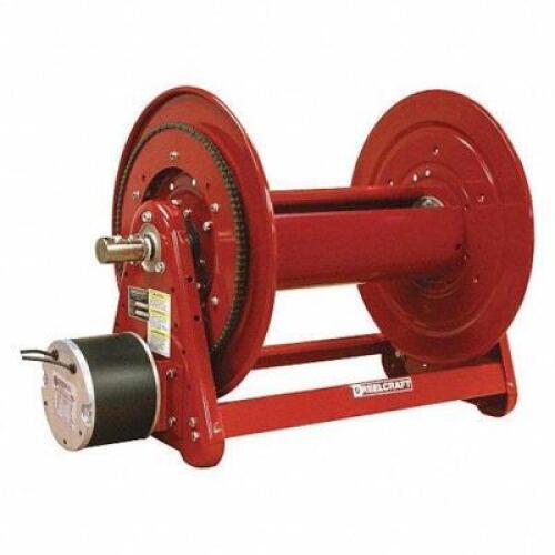 DESCRIPTION: (1) ELECTRIC MOTOR DRIVEN HOSE REEL BRAND/MODEL: REELCRAFT #38EE76 INFORMATION: RED RETAIL$: $827.34 EA SIZE: 12 VA DC 1000 PSI QTY: 1