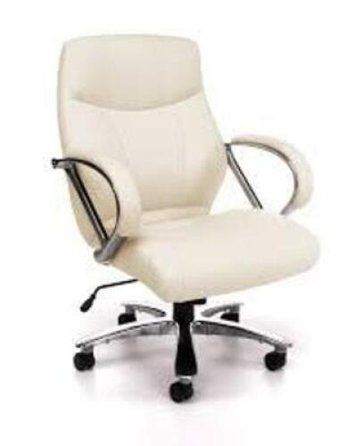 DESCRIPTION: (1) DESK CHAIR BRAND/MODEL: OFFICE FURNITURE AVENGER #811LX-CRM INFORMATION: CREAM RETAIL$: $555.22 EA SIZE: 500 LB CAP QTY: 1