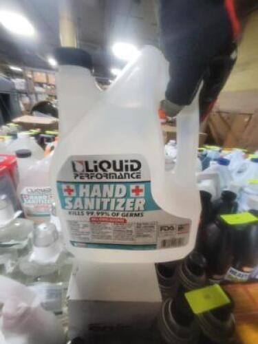 DESCRIPTION: (2) HAND SANITIZER BRAND/MODEL: LIQUID PERFORMANCE RETAIL$: $21.36 EA SIZE: 1 GALLON QTY: 2