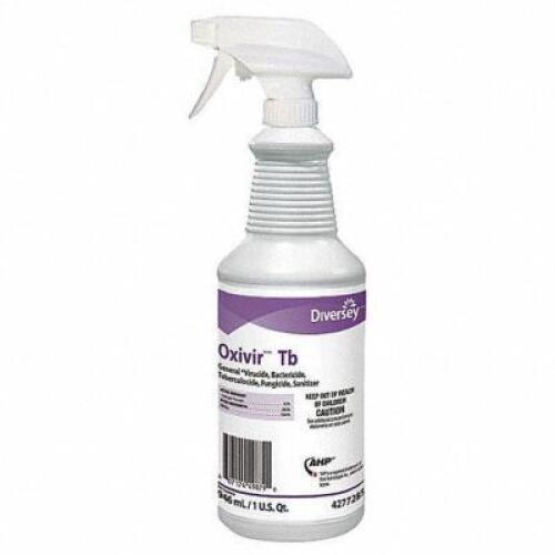 DESCRIPTION: (6) DISINFECTANT CLEANER BRAND/MODEL: DIVERSEY #5KRJ0 RETAIL$: $50.00 TOTAL SIZE: 32 OZ QTY: 6