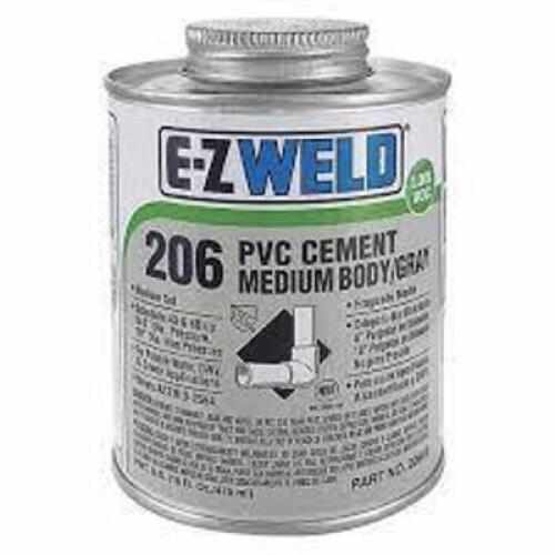 (2) GRAY SOLVENT CEMENT