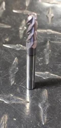 (3) SOLID CARBIDE SQUARE END MILLS
