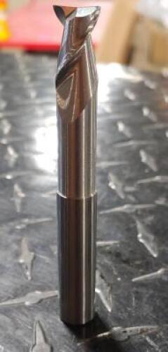 (1) 2 FLUTE AX2 REDUCED SHANK CARBIDE ED MILL