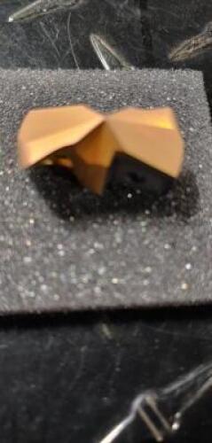 (2) CARBIDE SPADE DRILL INSERTS