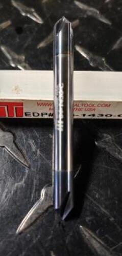 (1) SOLID CARBIDE CHAMFER MILL