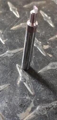 (1) SOLID CARBIDE DOVE TAIL CUTTER