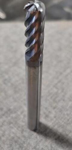 (1) BALL NOSE END MILLS