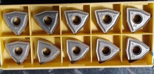 (10) WNMG STYLE CARBIDE TURNING INSERTS