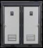 BASTONE 2-PRIVATE TOILET STALLS PORTABLE RESTROOM
