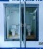 BASTONE 2-PRIVATE TOILET STALLS PORTABLE RESTROOM - 3