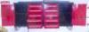 STEELMAN 7' STORAGE CABINETS WITH WORKBENCH- 10 DRAWERS (RED) - 2