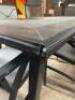 7 PC. PATIO DINNING TABLE AND CHAIR SET - 8