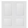 62" X 80" 2-PANEL FLAT HOLLOW-CORE INTERIOR DOUBLE DOOR UNIT - 7