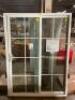 60 IN. X 80 IN. W-2500 2 PANEL WHITE LOW-E CLEAR TEMPERED ARGON SLIDING PATIO DOOR WITH SCREEN