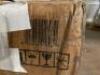 TAUPE/WHITE FAUX MARBLE SANTILLANES 47.25'' WIDE SIDEBOARD - 3
