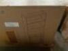 ANTIQUE GREY DINING HUTCH WITH STORAGE - 4