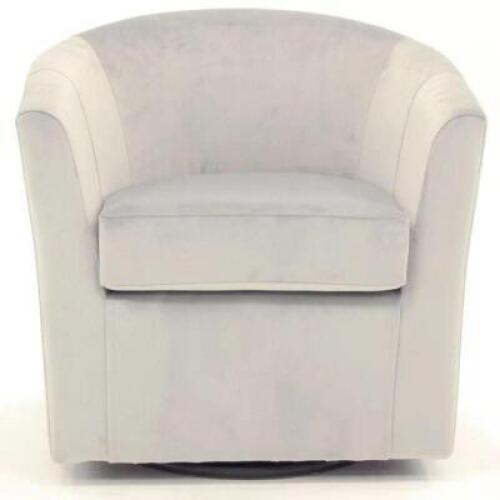 KUNKEL 31'' WIDE SWIVEL BARREL CHAIR