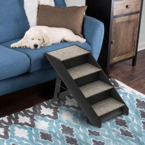 FOLDING 4 STEP PET STAIR