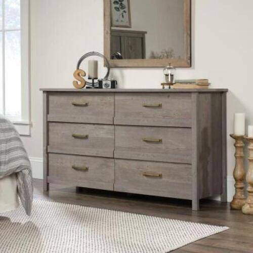 MYSTIC OAK RINGGOLD 56.2'' WIDE 6 - DRAWER DOUBLE DRESSER