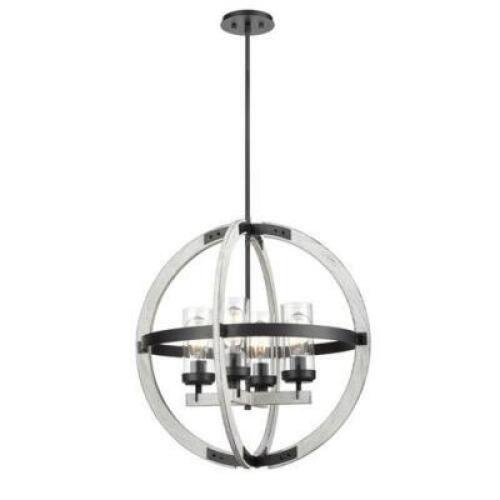 OKANAGAN 4-LIGHT ORB CHANDELIER