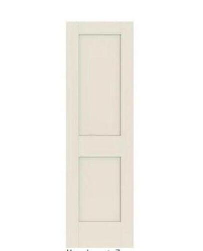 24 IN. X 80 IN. 2 PANEL SHAKER SOLID CORE PRIMED WOOD INTERIOR DOOR SLAB
