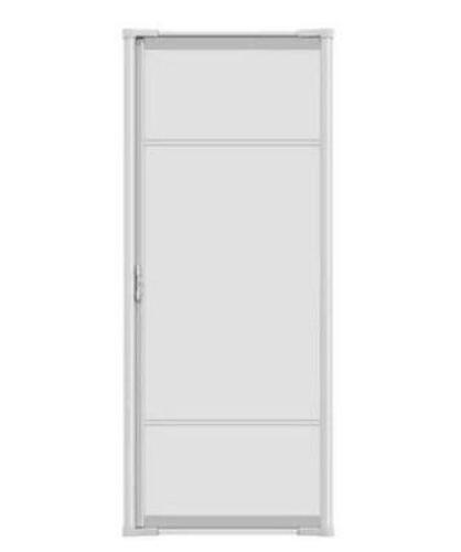 36 IN. X 81 IN. BRISA WHITE STANDARD RETRACTABLE SCREEN DOOR