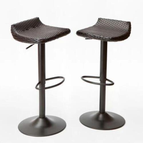 (2) - CASTELLI PATIO BAR STOOLS