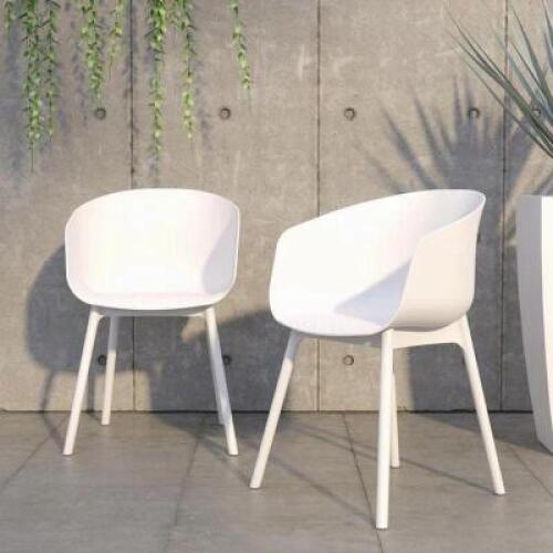(2) - YORK PATIO DINING CHAIRS