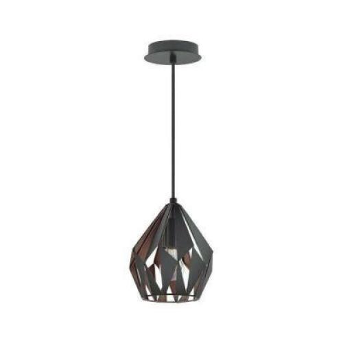 CARLTON 3 - ONE LIGHT GEOMETRIC PENDANT