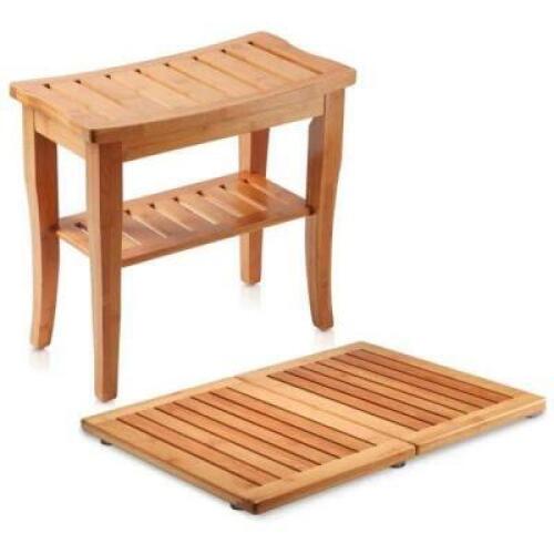 BAMBOO SHOWER SEAT