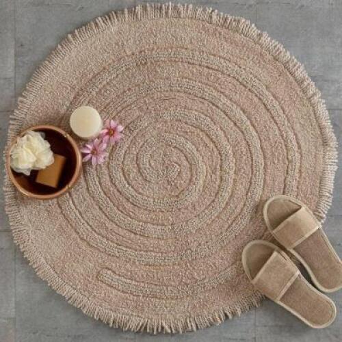 30" W X 50" L BEIGE RAUL BATH MAT