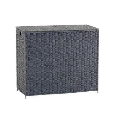 WICKER PAPER ROPE HAMPER BAG SORTER