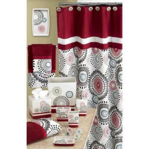 BURGUNDY 3 PIECE 100 PERCENT COTTON TOWEL SET