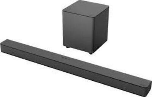 DESCRIPTION: (1) SOUND BAR BRAND/MODEL: VIZIO RETAIL$: $150.00 EA SIZE: 2.1 QTY: 1