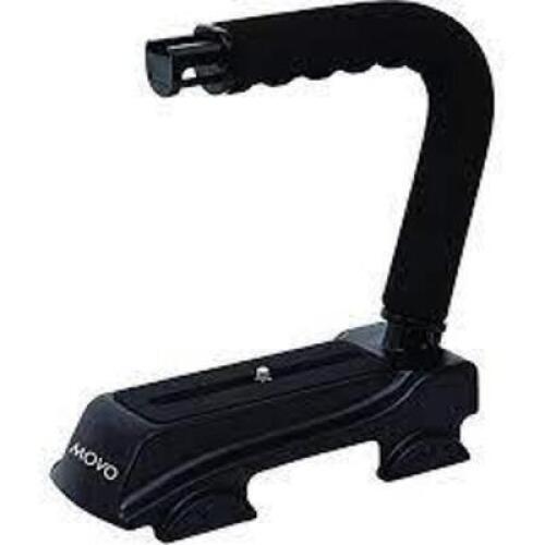 DESCRIPTION: (4) HEAVY DUTY AND STURDY ACTION STABILIZING VIDEO HANDLE GRIP BRAND/MODEL: MOVO #VH900SPGP RETAIL$: $14.95 EA QTY: 4