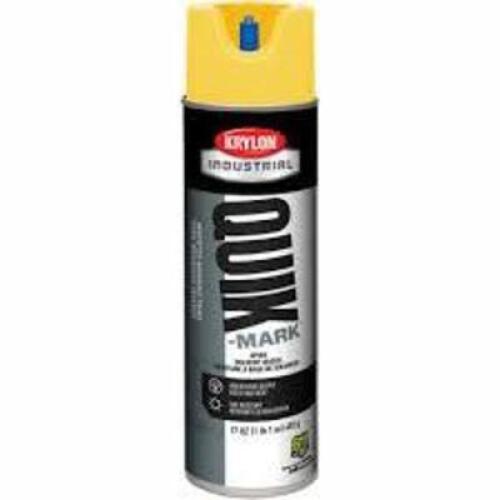 DESCRIPTION: (4) QUICK MARKING SPRAY PAINT BRAND/MODEL: KRYLON INFORMATION: YELLOW RETAIL$: $5.00 EA SIZE: 17 OZ QTY: 4