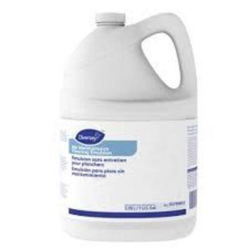 DESCRIPTION: (2) NO MAINTENANCE FLOORING EMULSION BRAND/MODEL: DIVERSEY RETAIL$: $50.00 EA SIZE: 1 GALLON QTY: 2