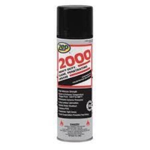 DESCRIPTION: (4) GENERAL PURPOSE LUBRICANT BRAND/MODEL: ZEP 2000 RETAIL$: $30.00 EA SIZE: 15 OZ QTY: 4