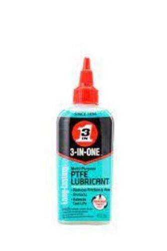 DESCRIPTION: (8) GENERAL PURPOSE LUBRICANT BRAND/MODEL: 3-IN-ONE #20LA866 RETAIL$: $6.39 EA SIZE: 4 FL OZ QTY: 8