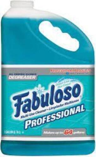 DESCRIPTION: (2) ALL PURPOSE CLEANER BRAND/MODEL: FABULOSO INFORMATION: OCEAN COOL SCENT RETAIL$: $22.10 EA SIZE: 1 GALLON QTY: 2
