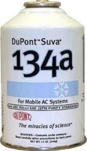 DESCRIPTION: (4) REFRIGERANT BRAND/MODEL: DUPONT INFORMATION: R-134A RETAIL$: $10.30 SIZE: 12 OZ QTY: 4